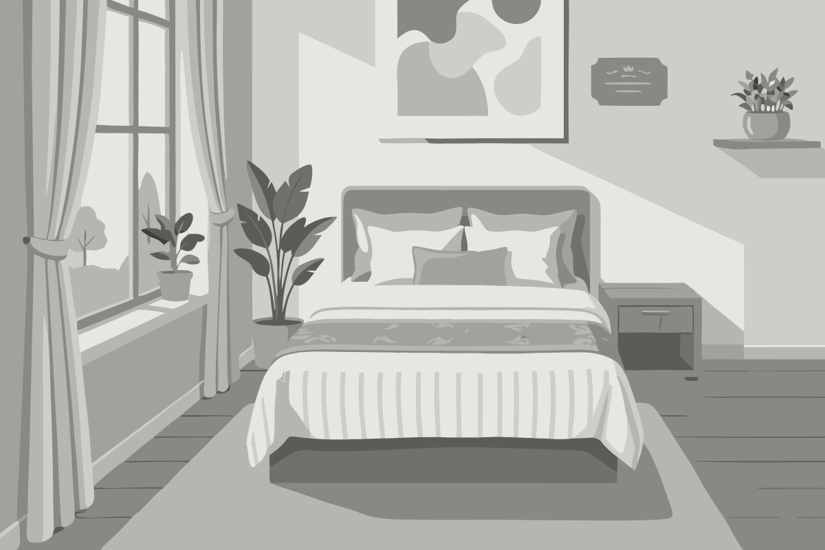 Vierbettzimmer – Untergeschoss